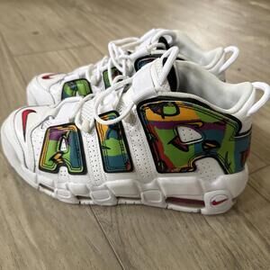 Size 7 Men’s - Nike Air More Uptempo Peace, Love, Basketball 2021